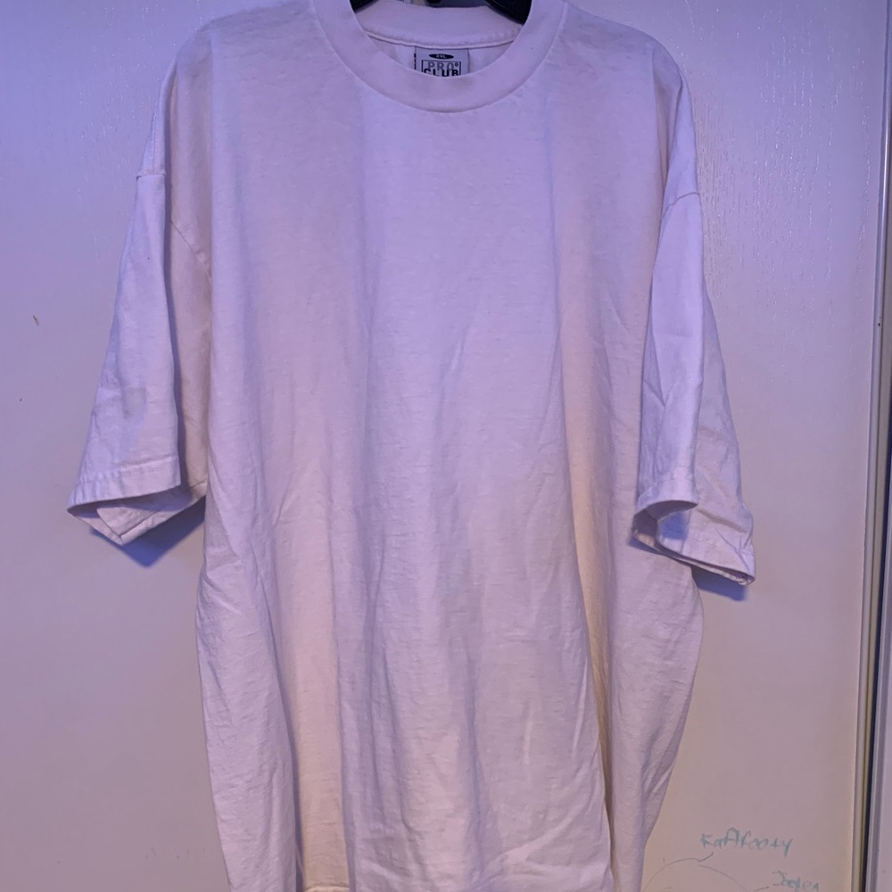 Pro Club Mens Heavyweight T Shirt 2XL White